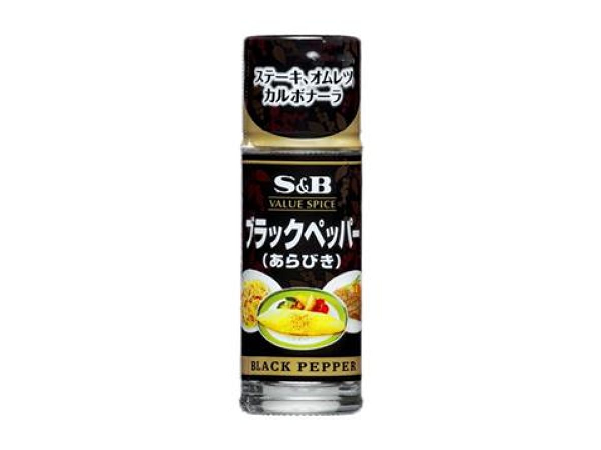 S&B Value Spice Coarse Black Pepper 12g
