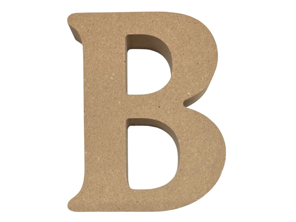 MDF Alphabet (B)