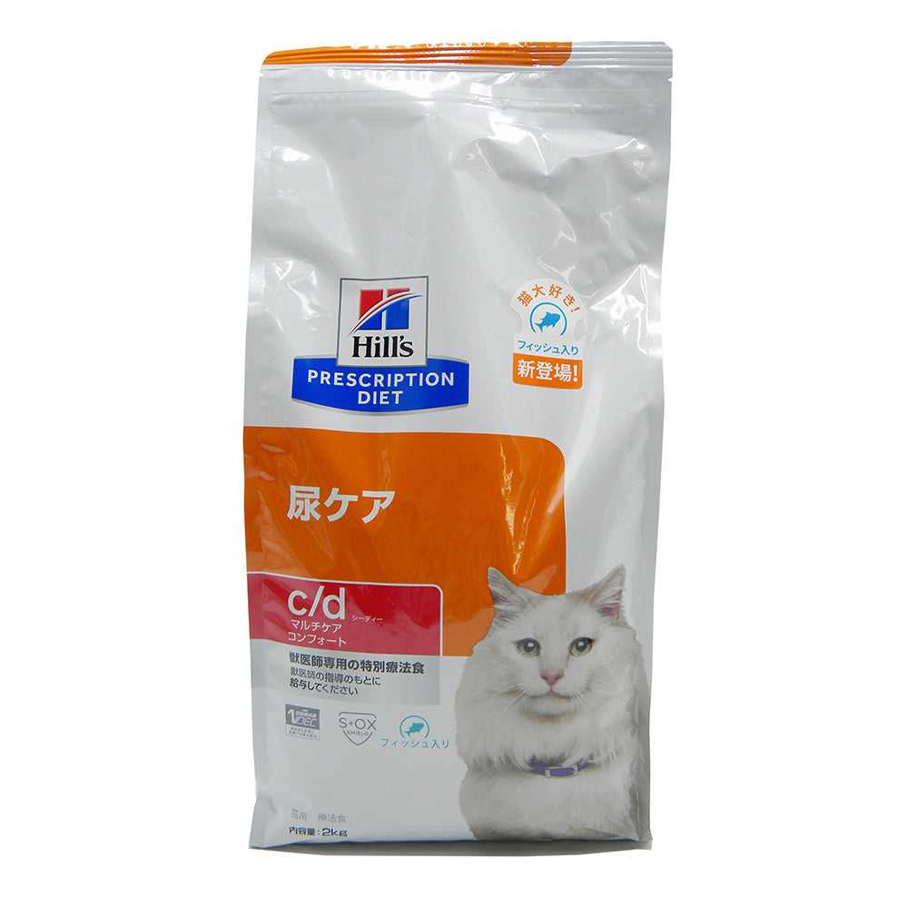Hill's Cat c/d Multi-Care Comfort with Fish 2kg