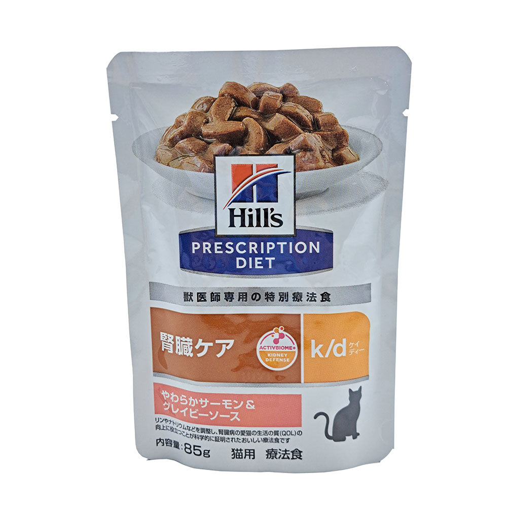 Hill's Prescription Diet k/d Soft Salmon & Gravy Pouch 85g