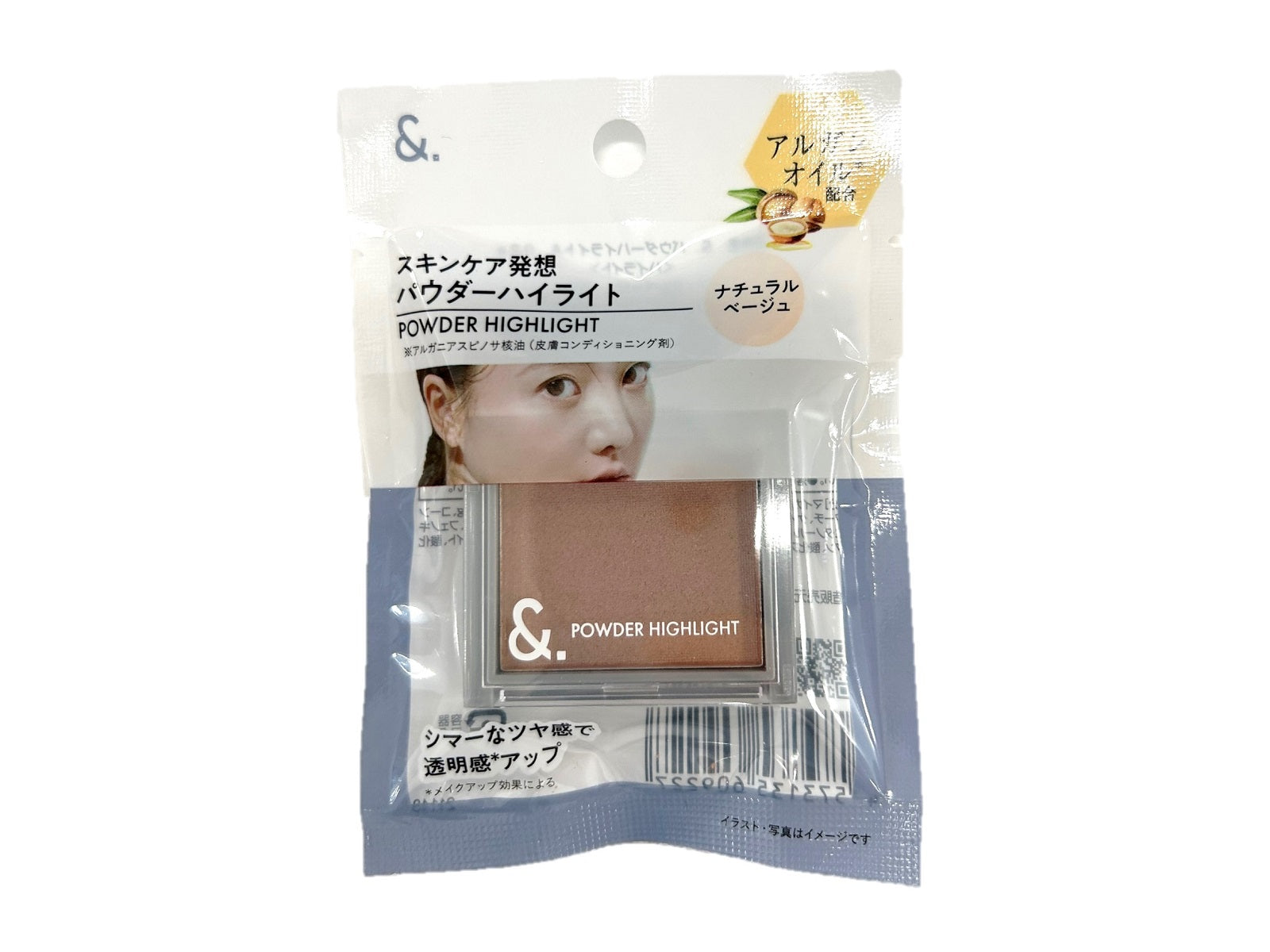 &. Powder Highlight Natural Beige