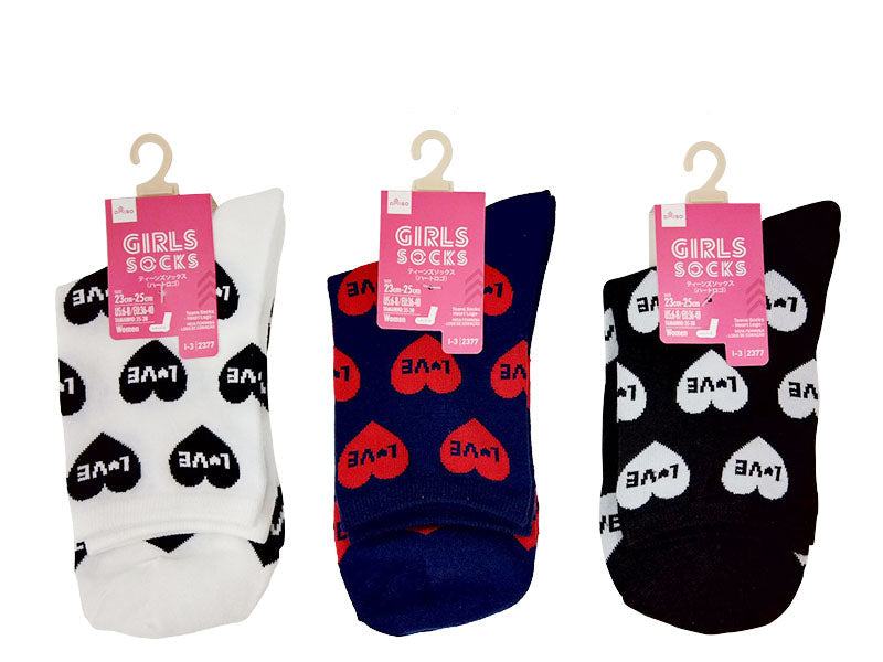 Teens Socks (Heart Logo)