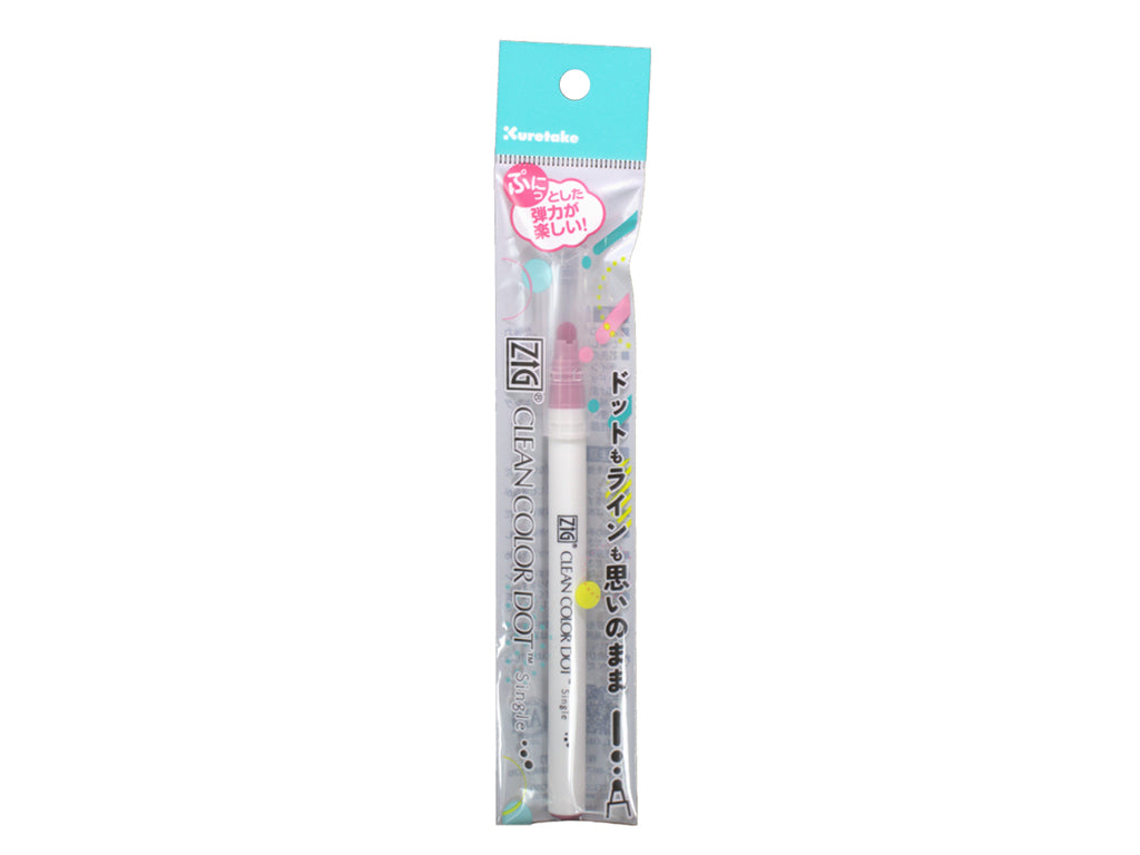 ZIG Clean Color Dot Single Series Pale Rose