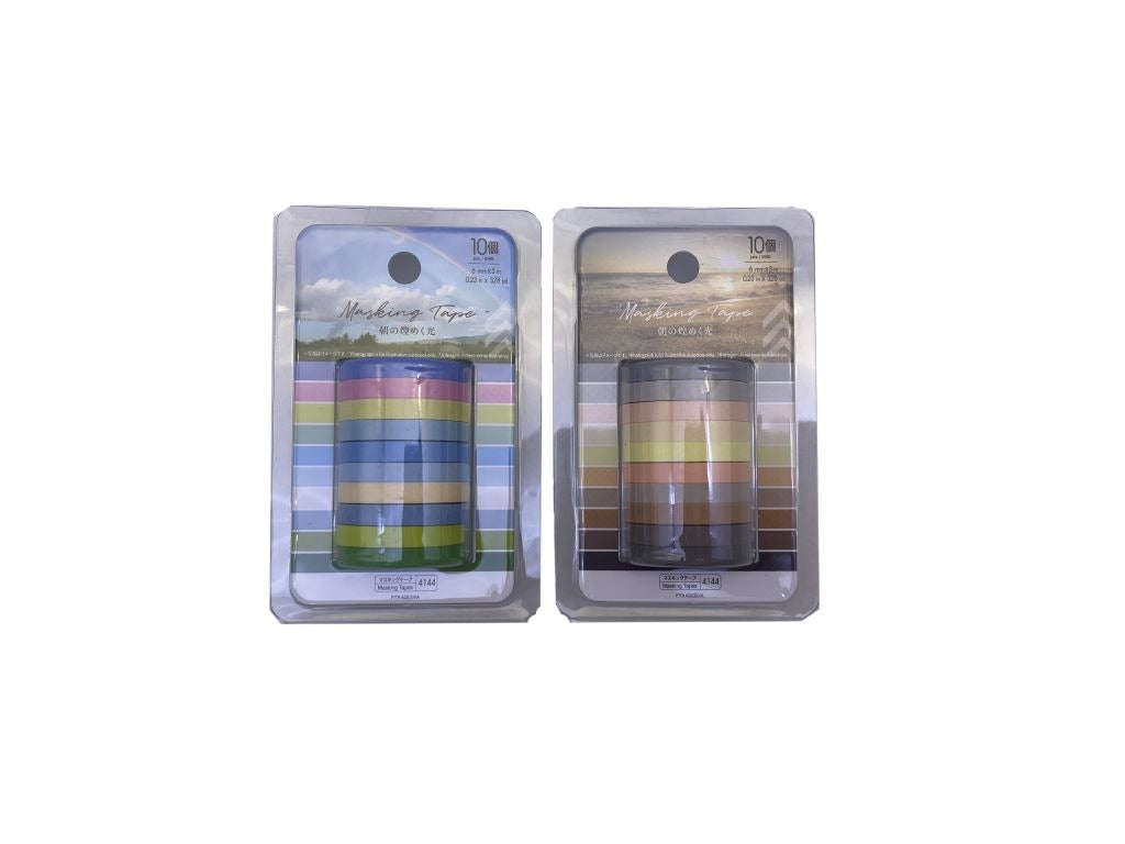 Masking Tape (Morning Glow, 10 pieces)