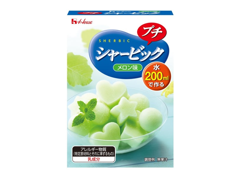 House Foods Petit Sherbic Melon Flavor 43g