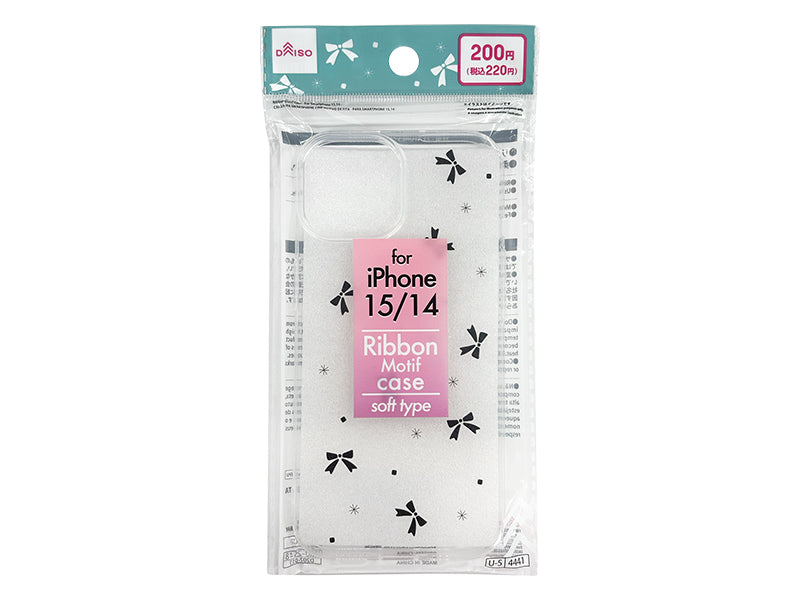 Ribbon Motif Case (for iPhone 15 & 14)