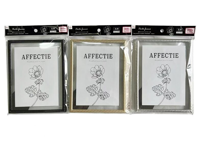 Transparent Aluminum Photo Frame (Twist, 2L Size)