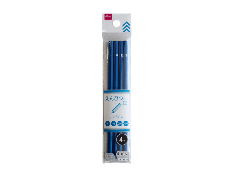 Pencil Set I (4-pack, F, H, 2H, 4H)