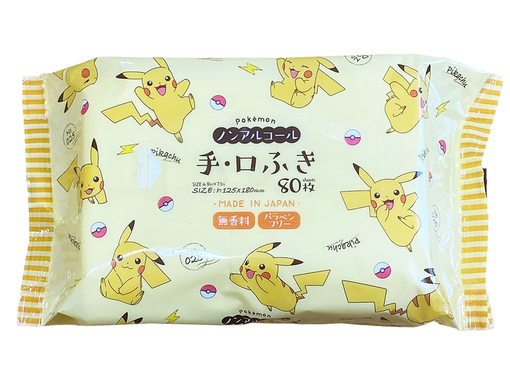 Pokémon Hand Wipes (80 Pieces)