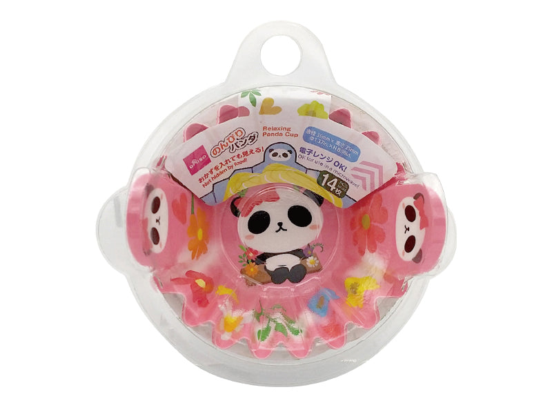 Relaxed Panda Cup (Round Handle, 14 Pieces)