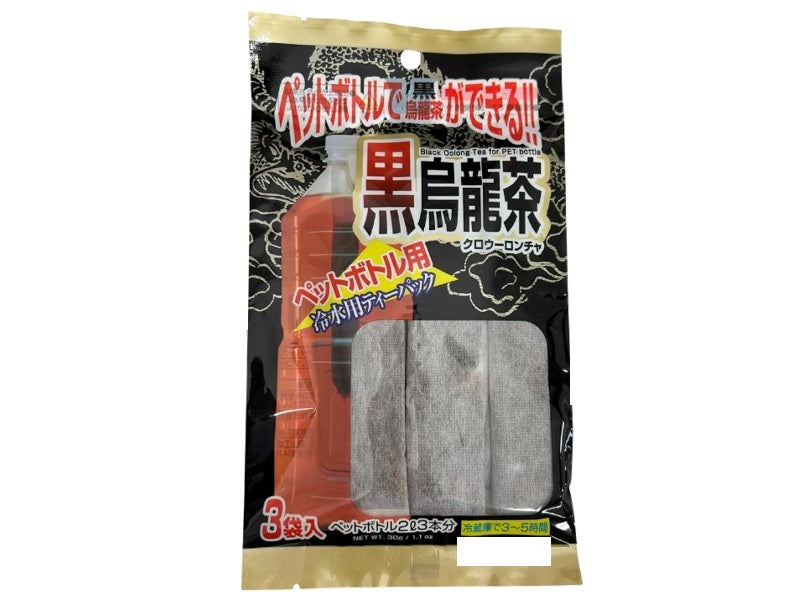 Nitto Food Industry Black Oolong Tea for PET Bottles 30g (3 Bags)
