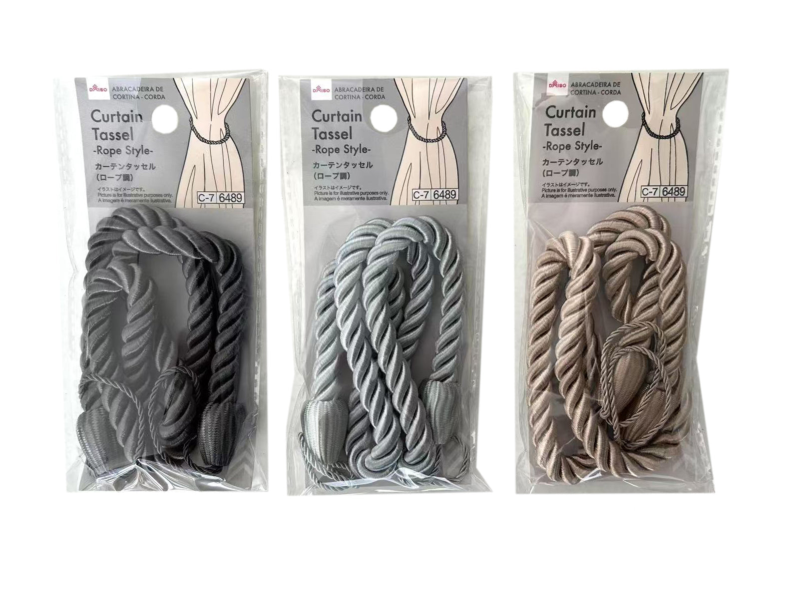 Rope Style Curtain Tassel