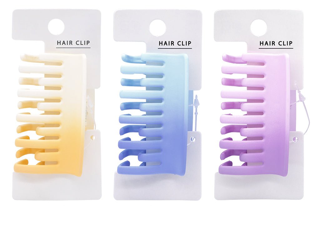 Hair Clip (Matte Gradient, Double Square)