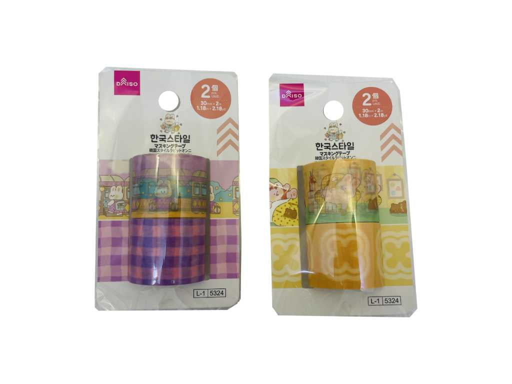 Masking Tape (Korean Style Rabbit Onni, 2 Pieces)