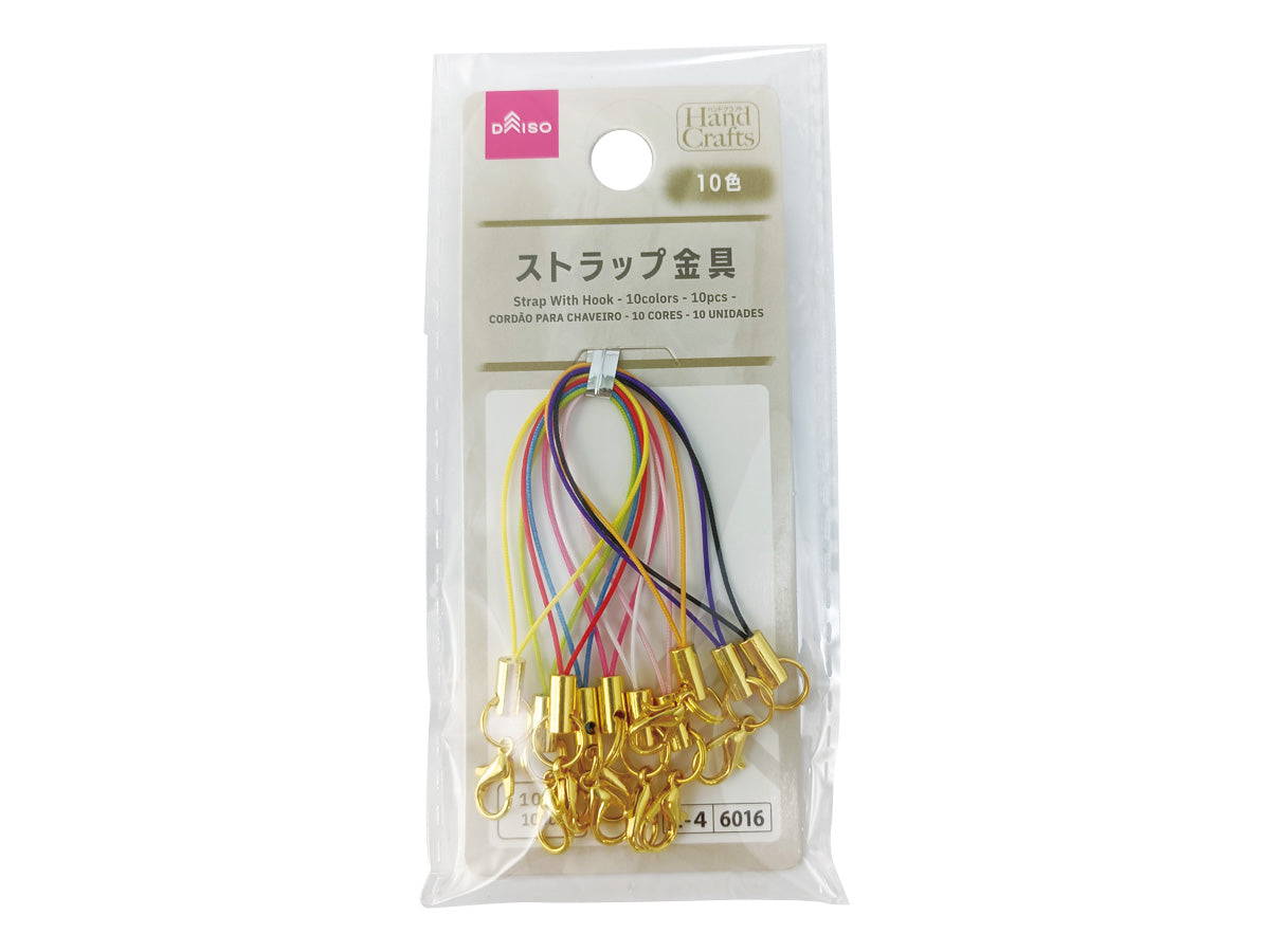 Strap Hardware (10 Colors, 10 Pieces)