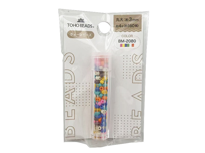 TOHO Beads (Round Large, Mix Primary Colors, BM-2080)