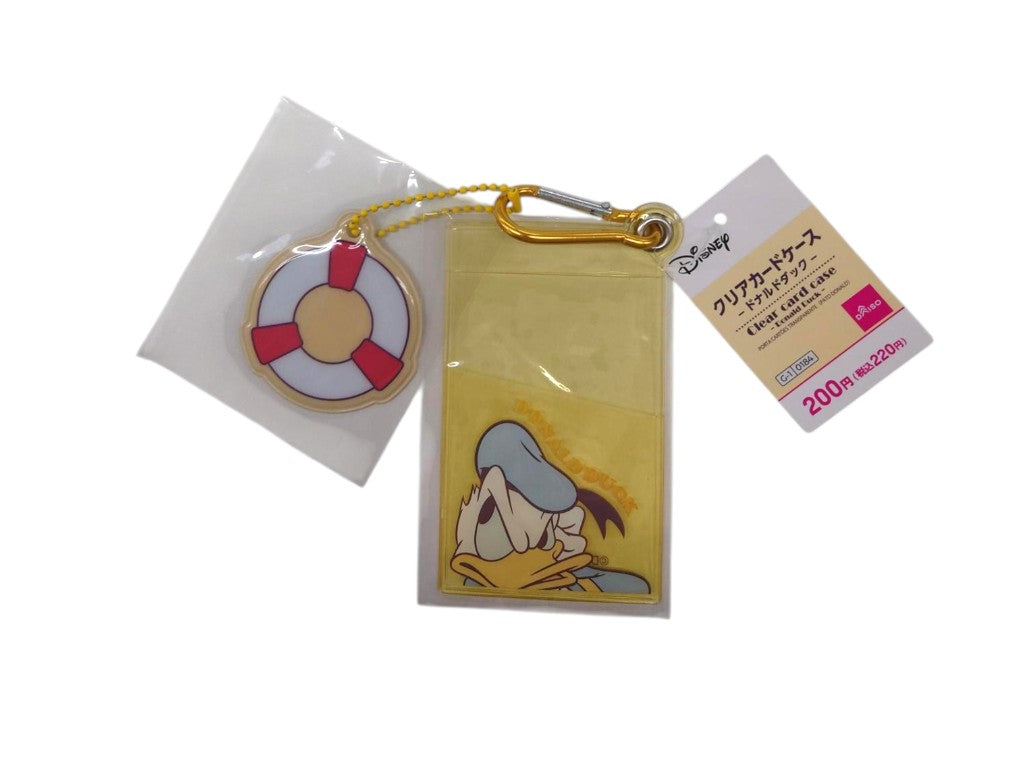 Clear Card Case (Donald Duck)