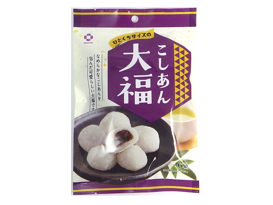 Adachi Seika Koshian Daifuku 6 Pieces