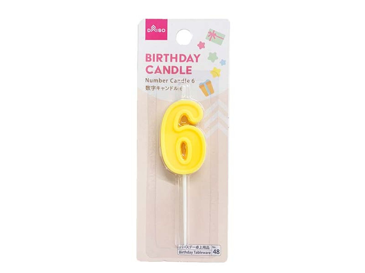 Number Candle (6)