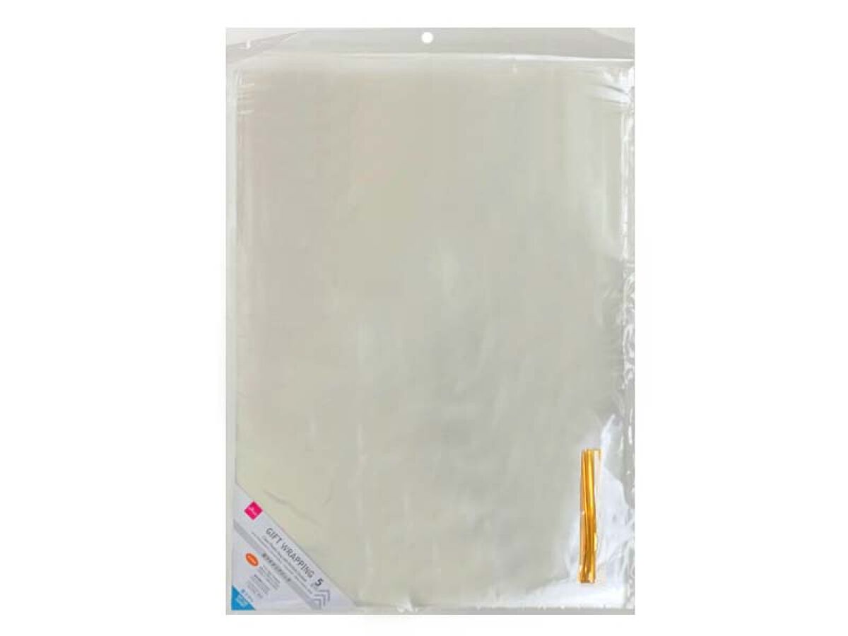 Bottom Gusset Clear Bags (5 pieces)