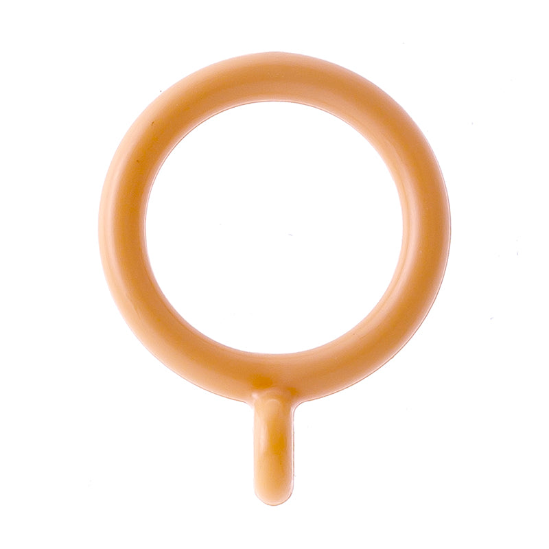 Curtain Rings (Natural, for Poles, 10 pieces)