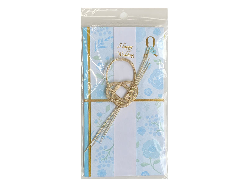 Western Style Money Envelope (Flower Blue)
