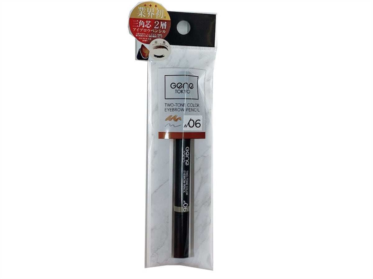 GENE TOKYO Two-Tone Color Eyebrow Pencil - 06