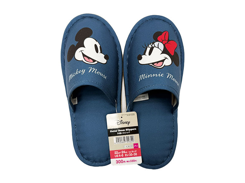 Sewn Slippers (Mickey & Minnie)