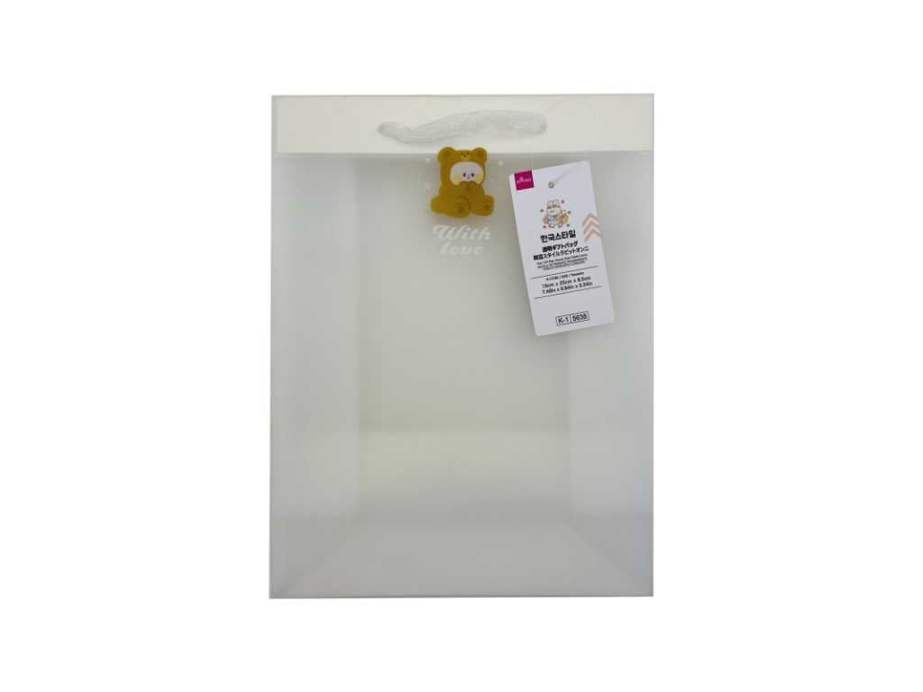 Transparent Gift Bag (Korean Style Rabbit Onni)