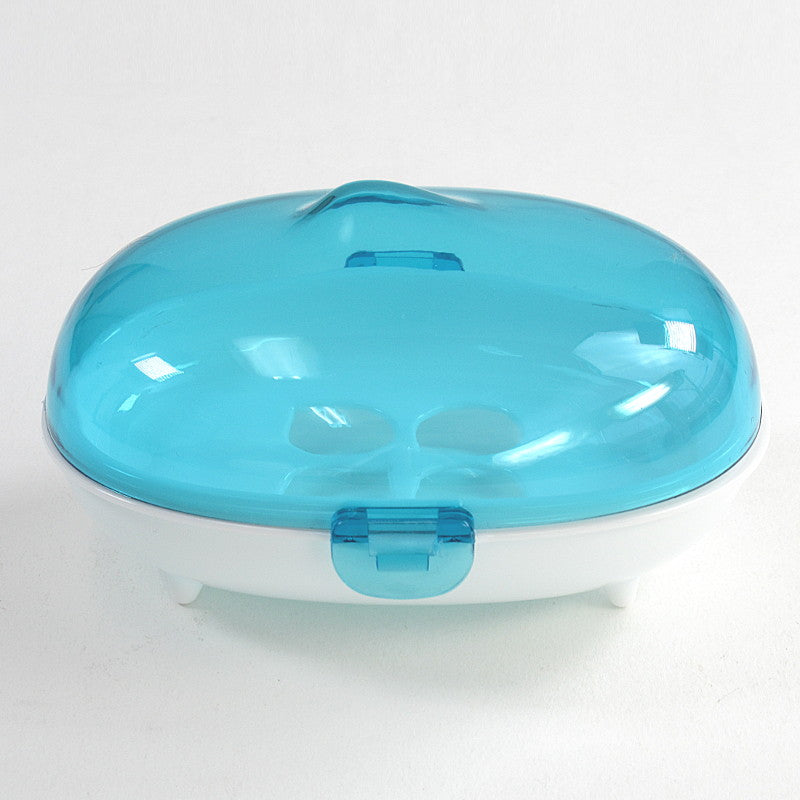 Rose Soap Case (Blue)