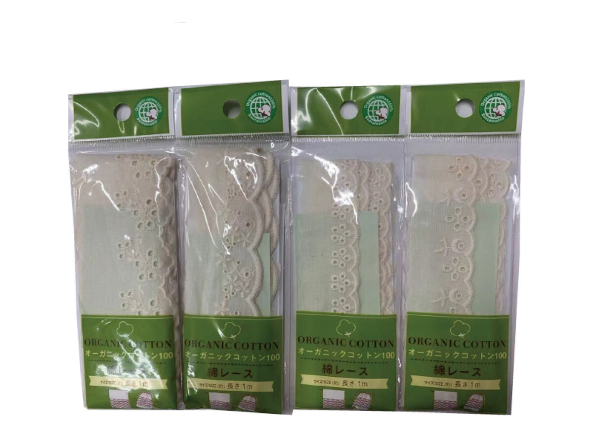 Cotton Lace (Organic Cotton, Natural)