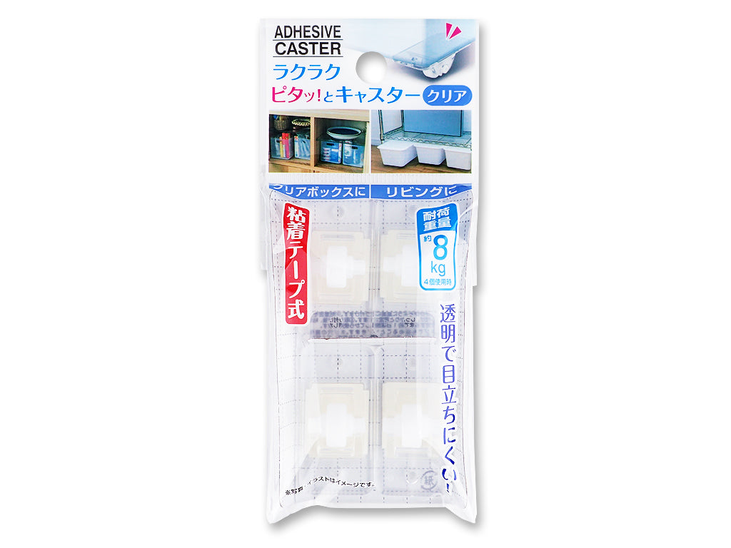 Clear Sticky Casters