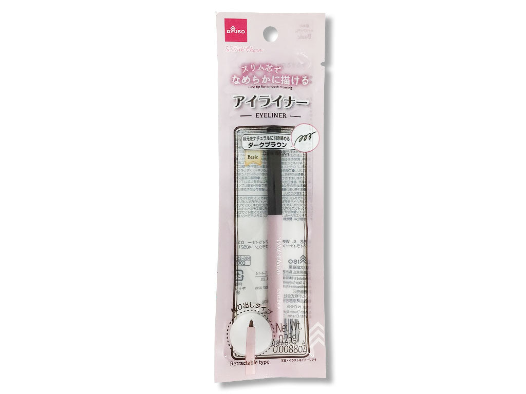 &. With Charm Eyeliner Dark Brown
