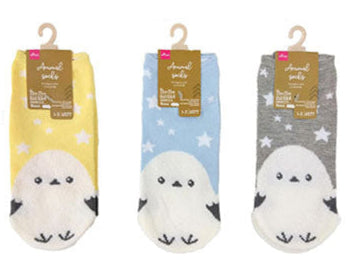 Animal Socks (Short Length, Siberian Jay)
