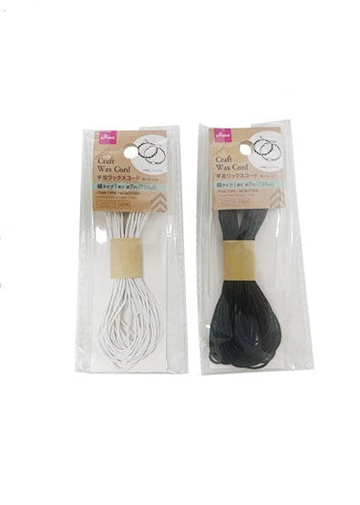 Craft Wax Cord (Thin Type, Monochrome)