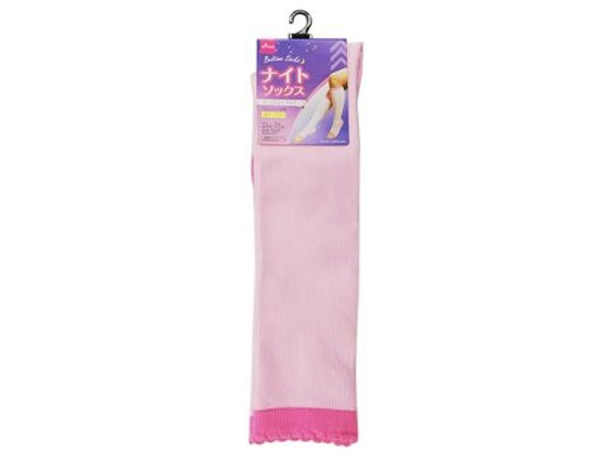 Night Socks Open-Toe Type (Pink)