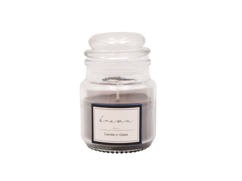 Glass In Candle (Brown)