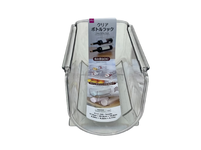 Clear Bottle Rack