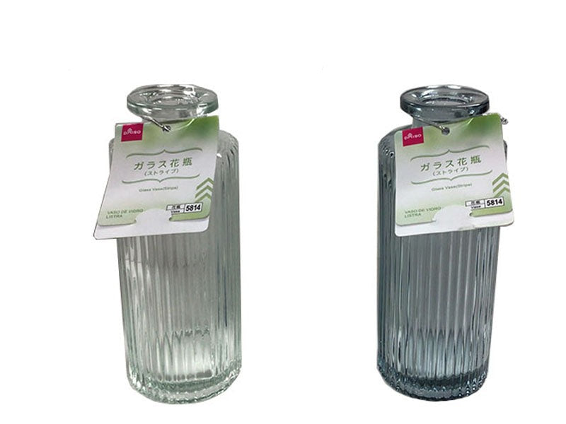 Glass Vase (Striped)
