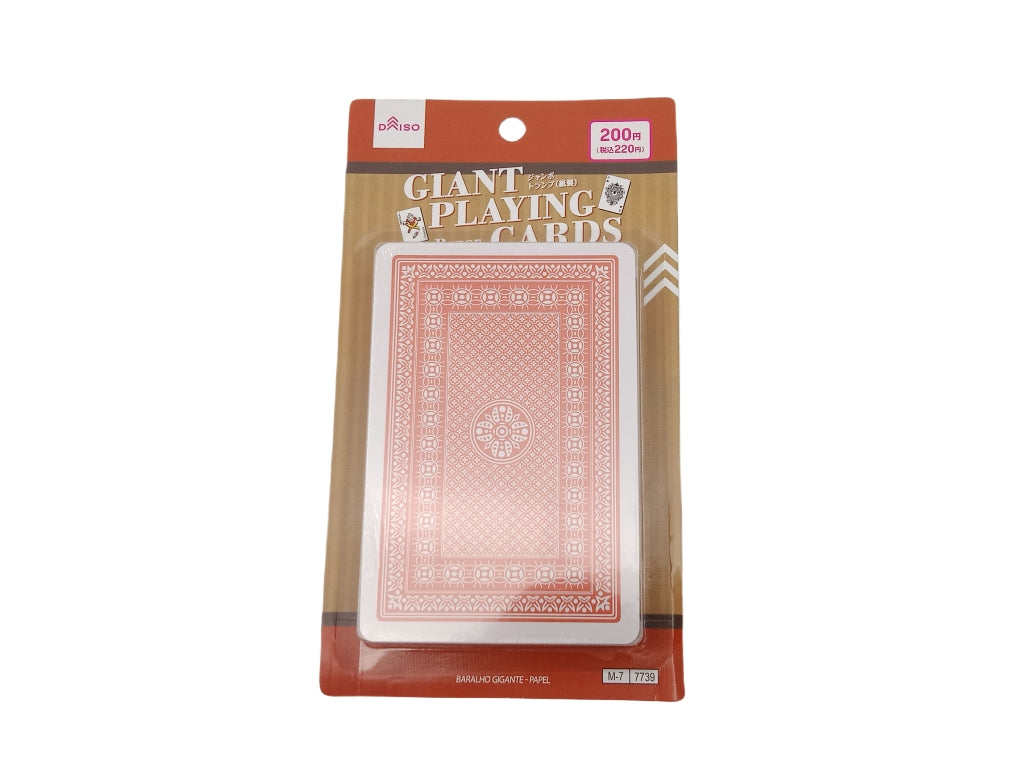 Jumbo Playing Cards (Paper)