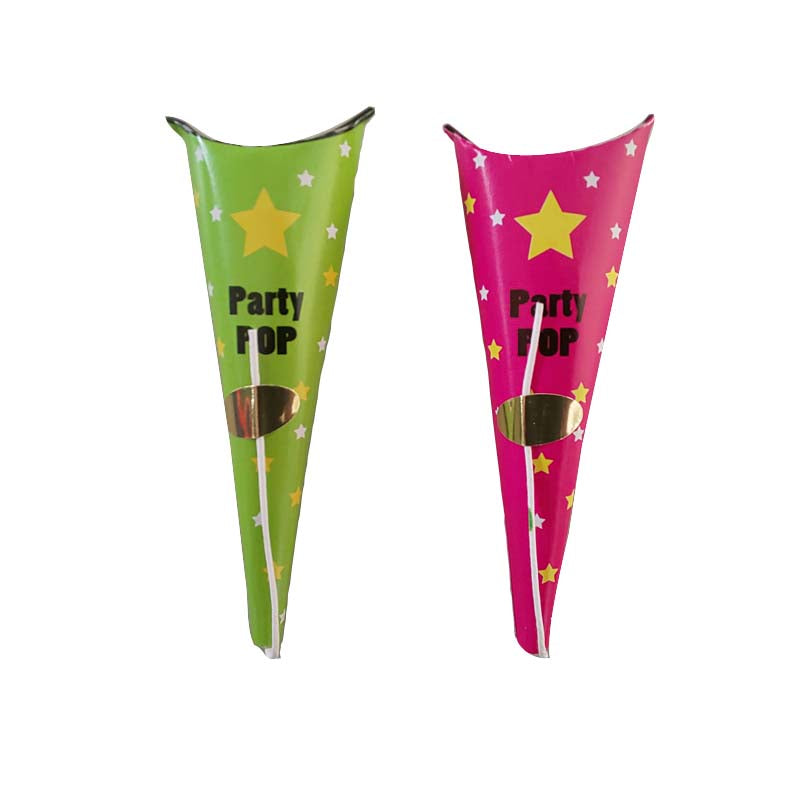 Non-Scattering Glitter Tape Crackers (6 pieces)
