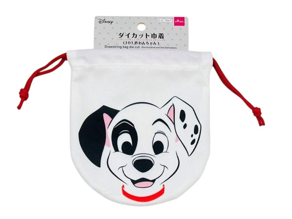 Drawstring Bag, Die-Cut (101 Dogs)