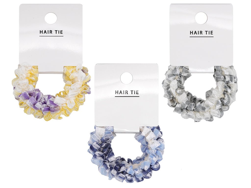 Gathered Frill Soft Hair Rubber (Gradient)