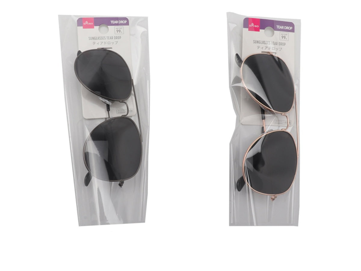 Teardrop Metal Sunglasses