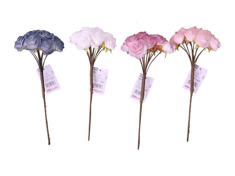 Artificial Flower (12 Rose Stems)