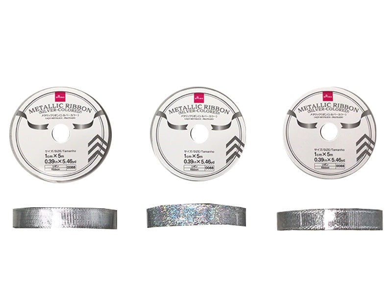 Metallic Ribbon (Silver Color)