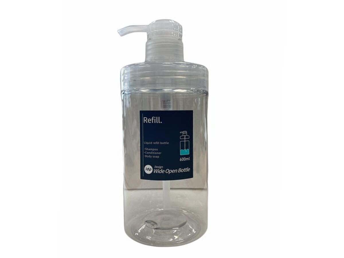 1dp Wide Mouth Pump Bottle (Round, Clear)