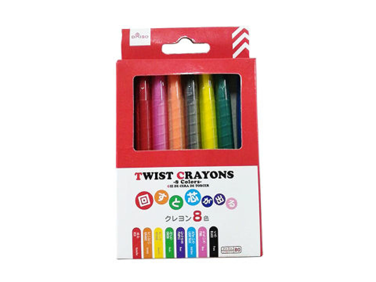 Twist Crayon (8 Colors)