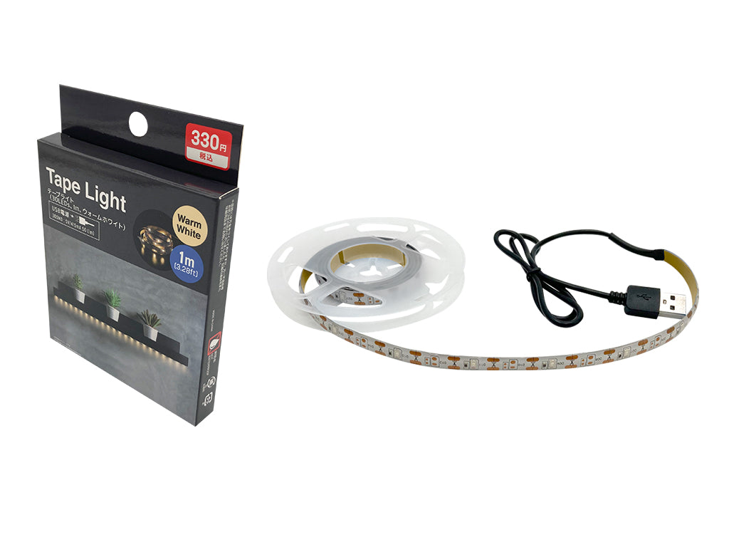 Tape Light (30 LEDs, Warm White)