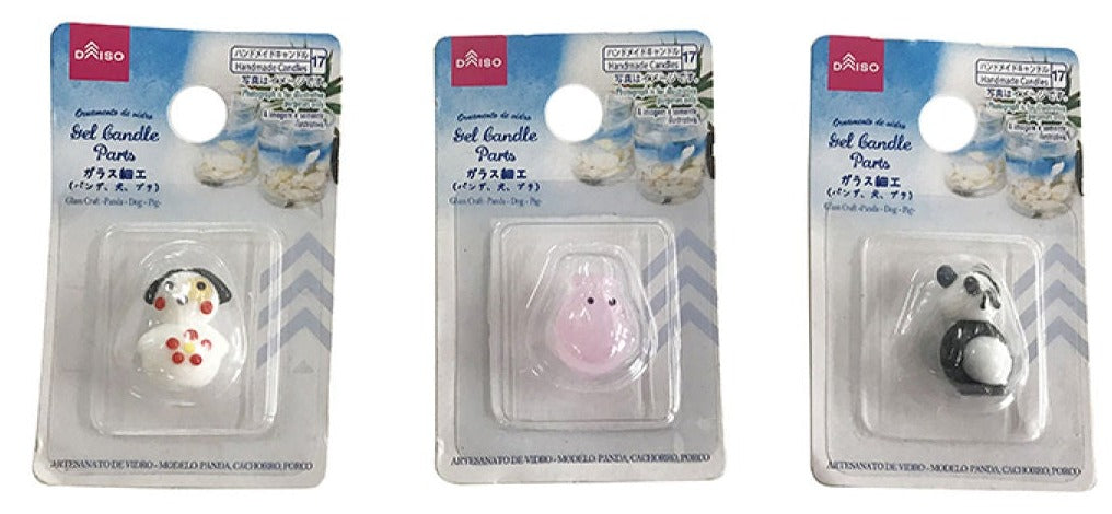 Glass Craft (Panda, Dog, Pig)